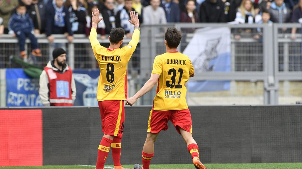 Lazio vs Benevento Cataldi