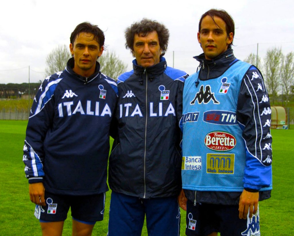 Simone Inzaghi and his brother Filippo Inzaghi, Source- Official S.S.Lazio