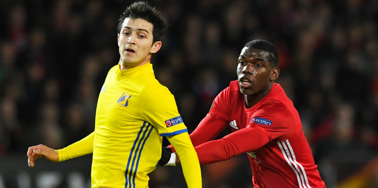 Sardar Azmoun Lazio - Paul Pogba Manchester United