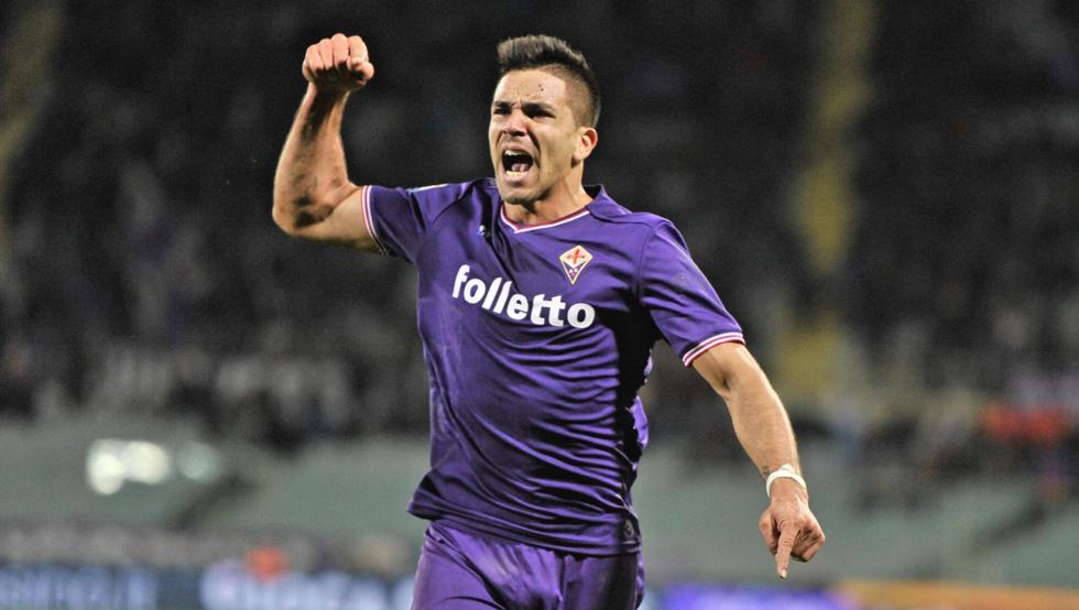 Giovanni Simeone Celebrates a Goal Scored for Fiorentina, Source: mundodeportivo.com