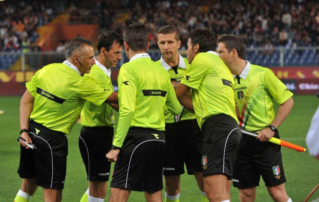 Italian Referee Strikes
