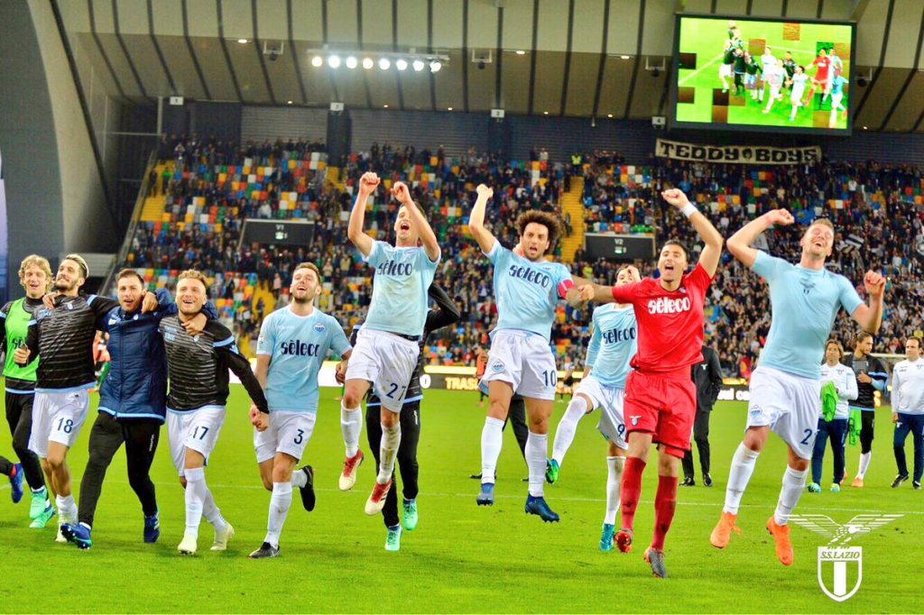 Lazio Champions League Race