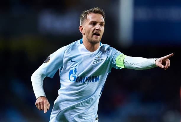 Domenico Criscito Playing for Zenit - Getty Images