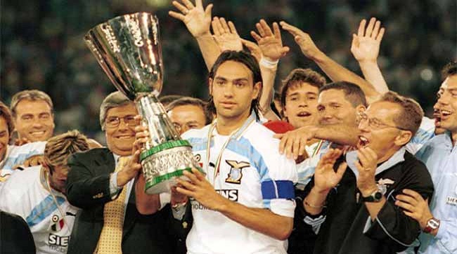 Alessandro Nesta playing for Lazio, Source- laziostory.it