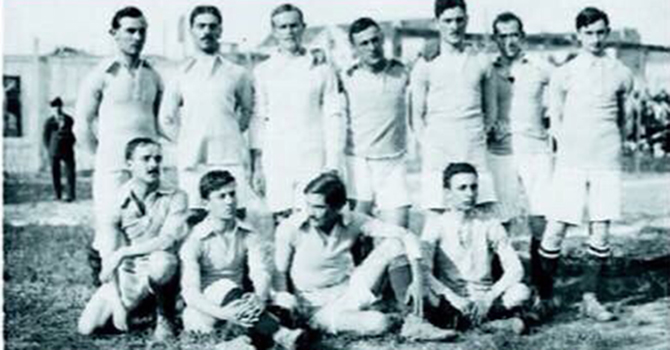 Lazio Squad during the 1914/15 Season, Source- Mondo Udinese