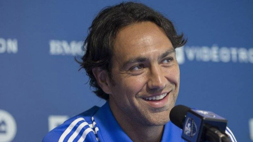 Alessandro Nesta at a Montreal Impact presser, Source: www.ouest-france.fr