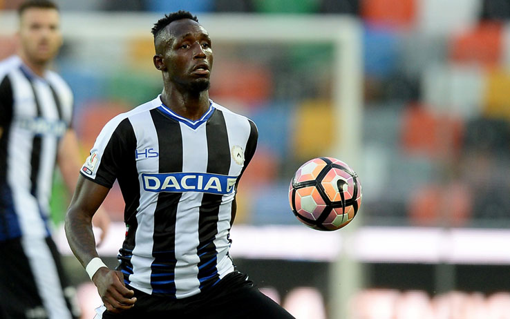 Fofana scores 2 as Udinese beats Palermo in Serie A