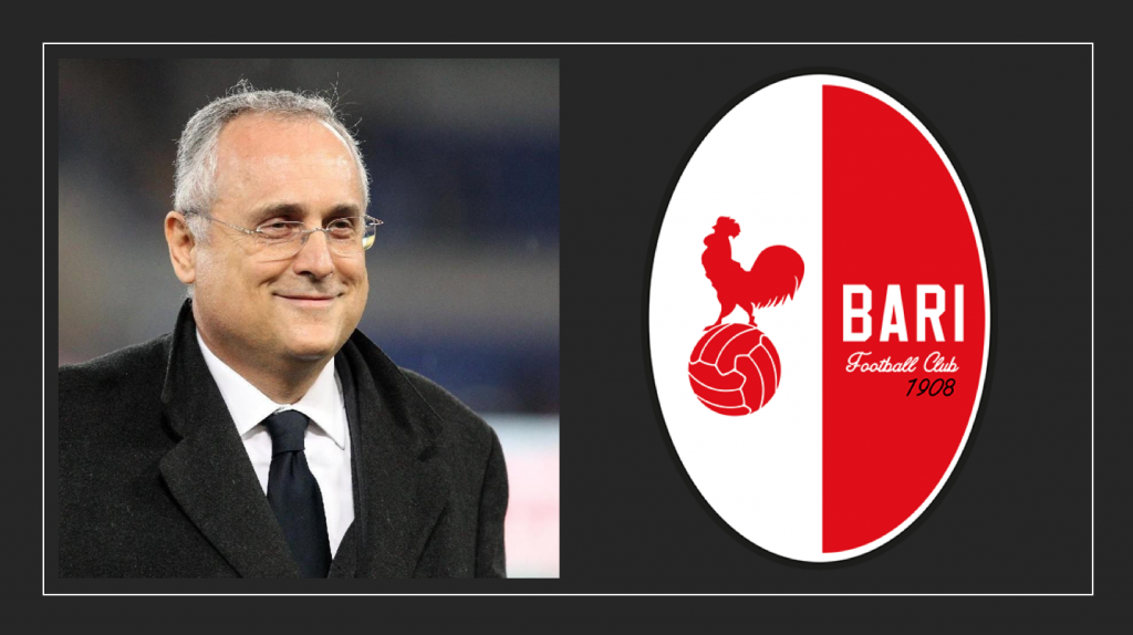 Claudio Lotito potentially making a move to acquire Bari? 