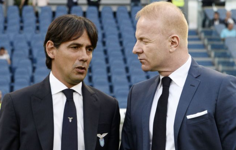 Simone Inzaghi and Igli Tare, Source- GDM