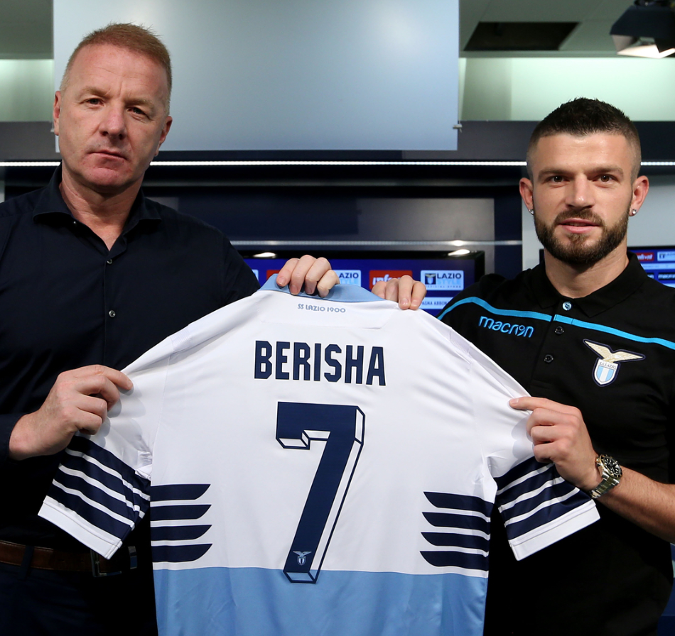 Valon Berisha / S.S. Lazio, Source- Official S.S.Lazio