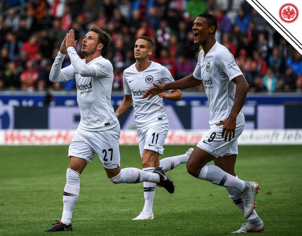Eintracht Frankfurt, Source- Official Eintracht Social Media