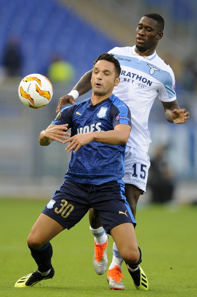 Bastos in Europa League action against Apollon Limassol, Source- zimbio.com