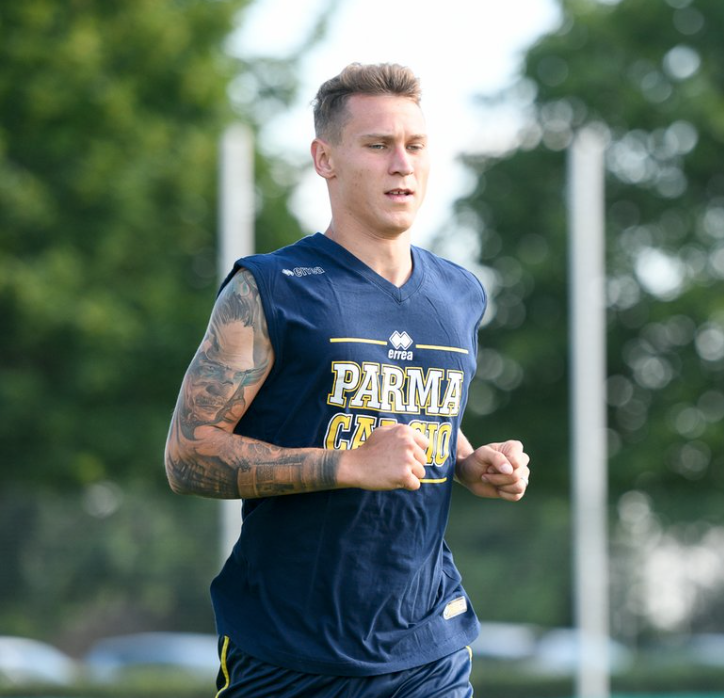 Leo Štulac, Source- Parma Official Twitter Account