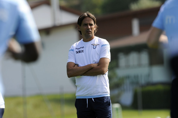 Simone Inzaghi in Lazio training, Source- zimbio.com