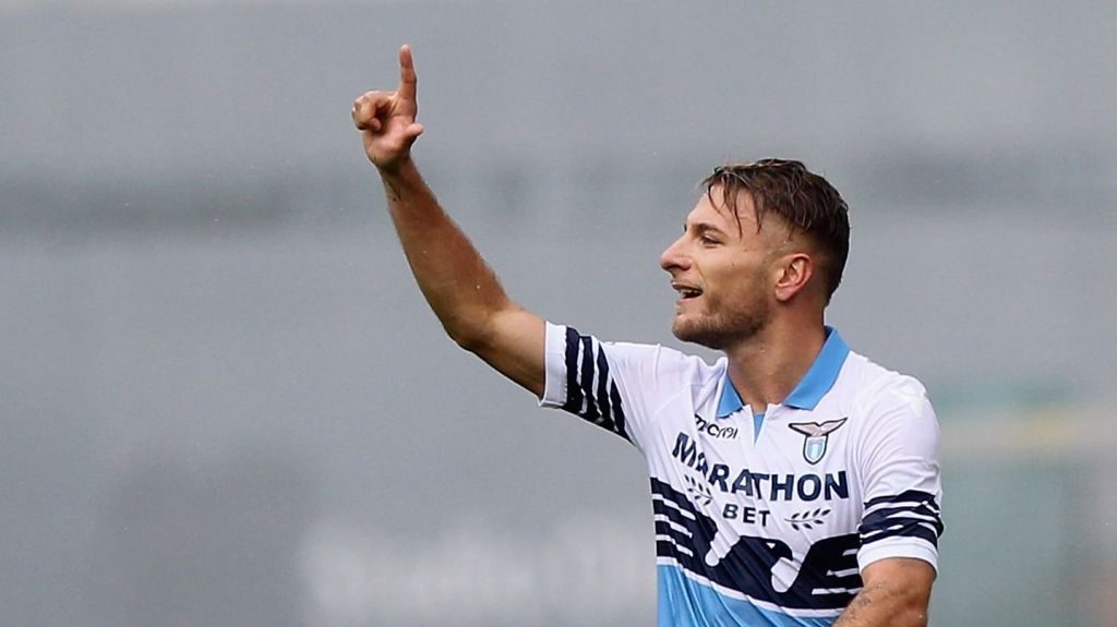 Ciro Immobile celebrates scoring for Lazio vs Spal - Source: Twitter