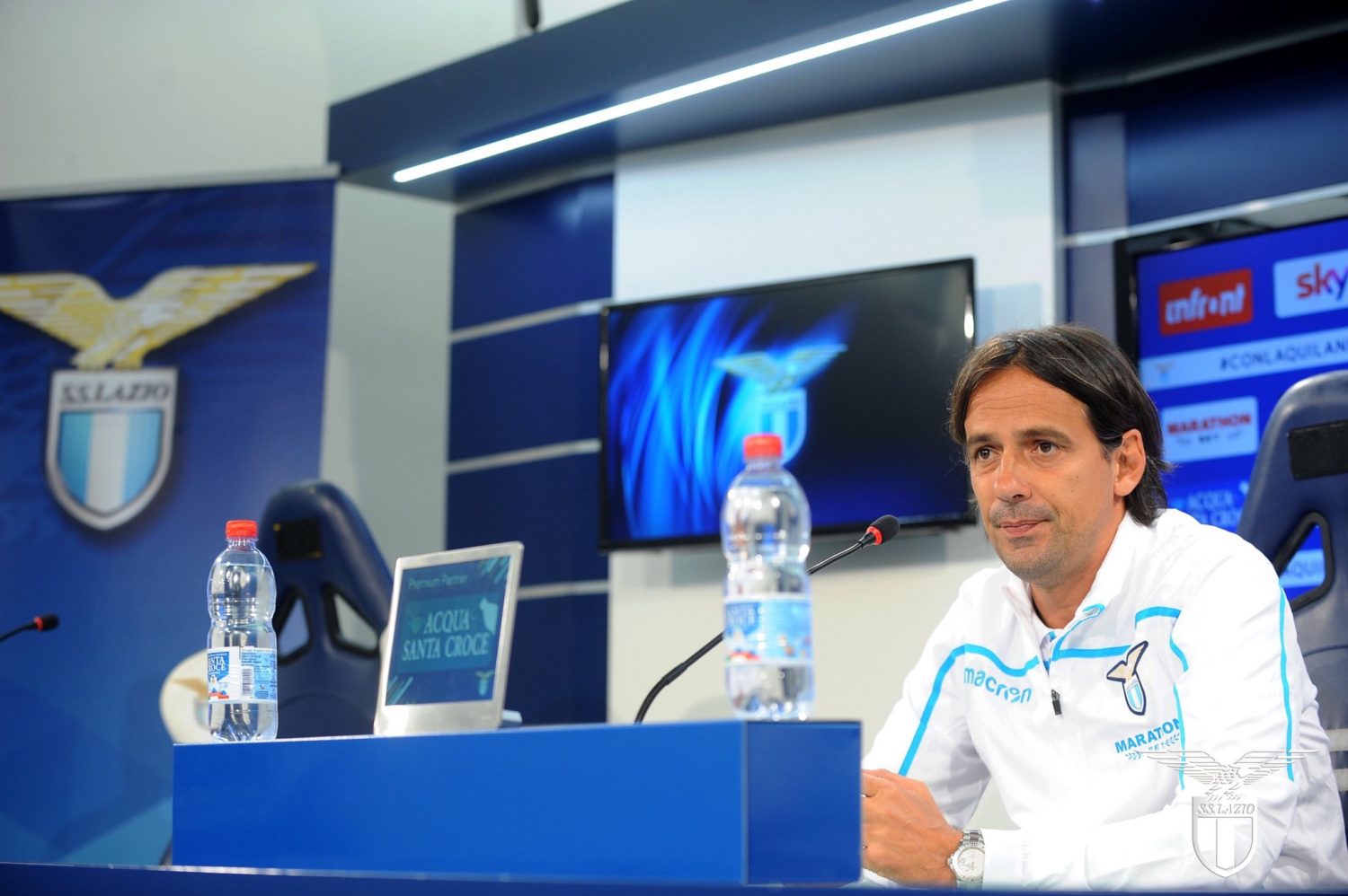 Simone Inzaghi Presser, Source- Official S.S.Lazio