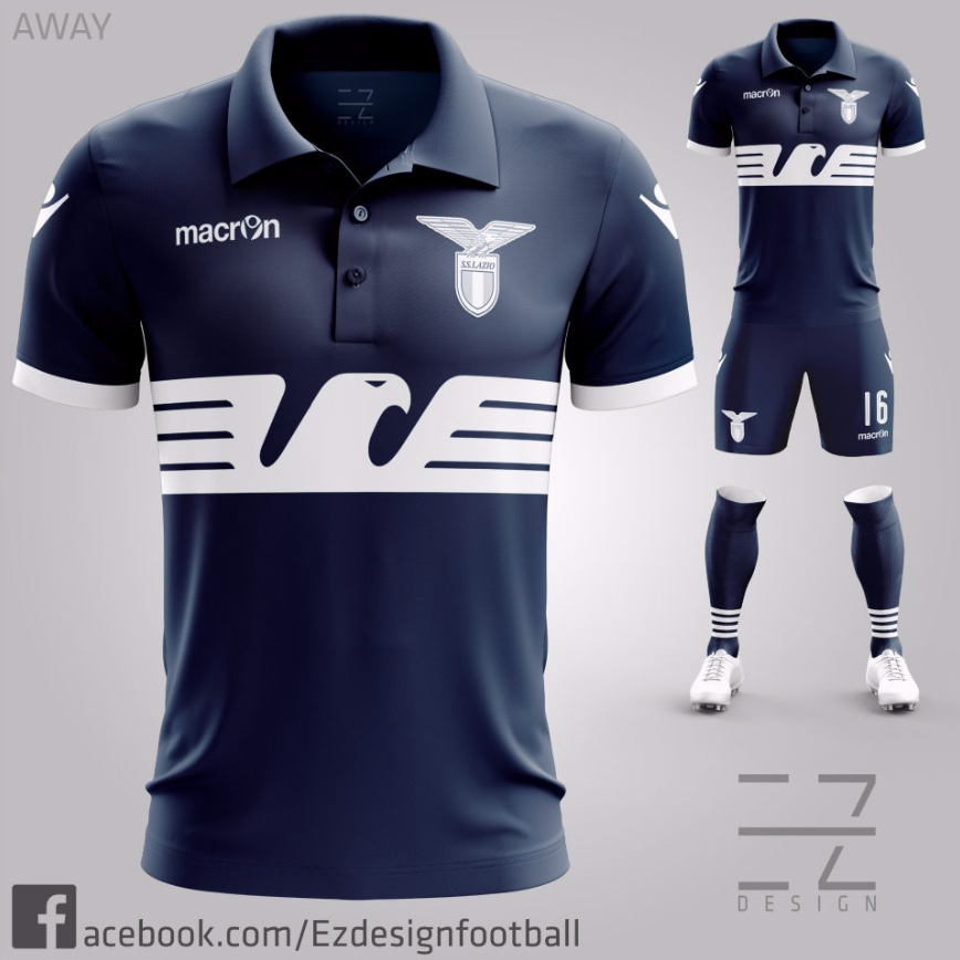 Buttoned Navy Blue Kit, EZ Design