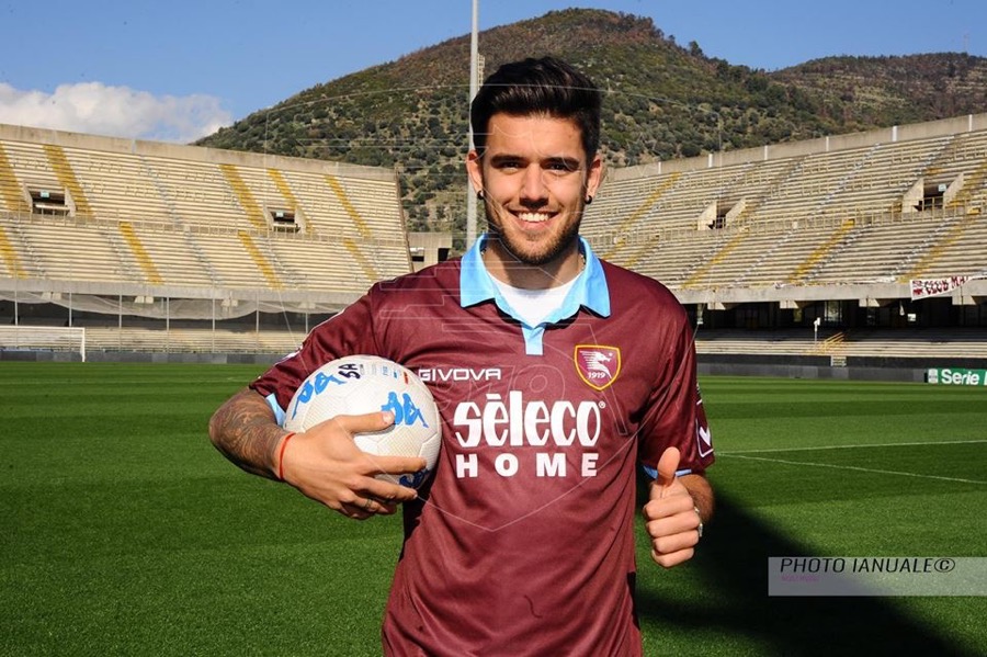 Tiago Casasola, Source- Salernitana Calcio