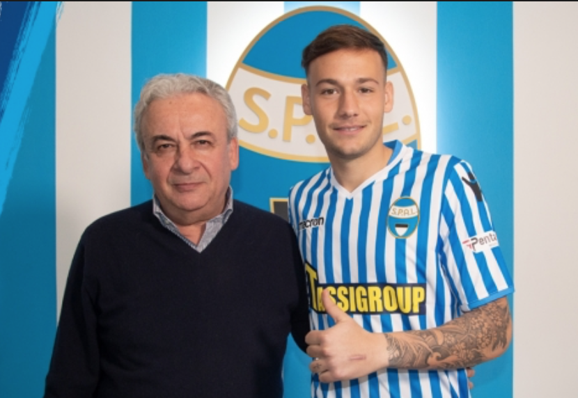 Alessandro Murgia, Source- SPAL Official Website