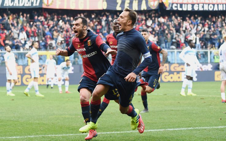 Criscito scores in Genoa vs Lazio - Source - Sky