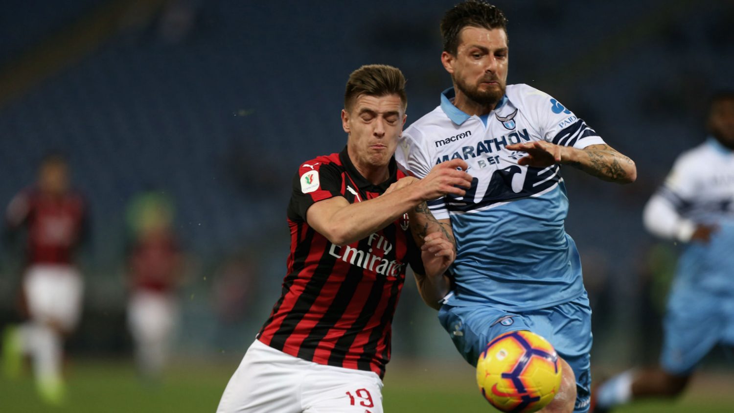 Krzysztof Piatek and Francesco Acerbi, Source- goal.com