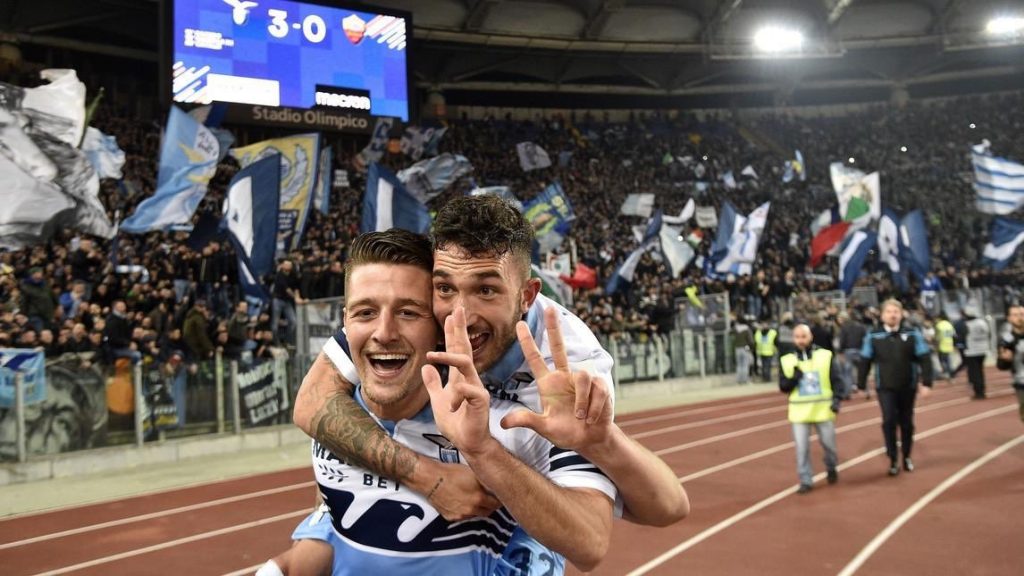 Sergej Milinkovic-Savic and Danilo Cataldi, Source- Official S.S.Lazio