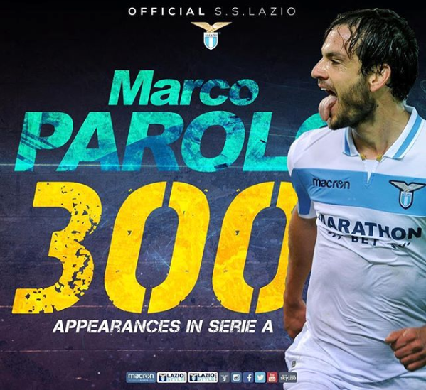 Marco Parolo, source: Lazio official Instagram