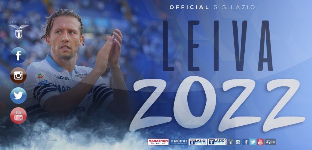 Lucas Leiva contract with Lazio extended to 2022 | The Laziali