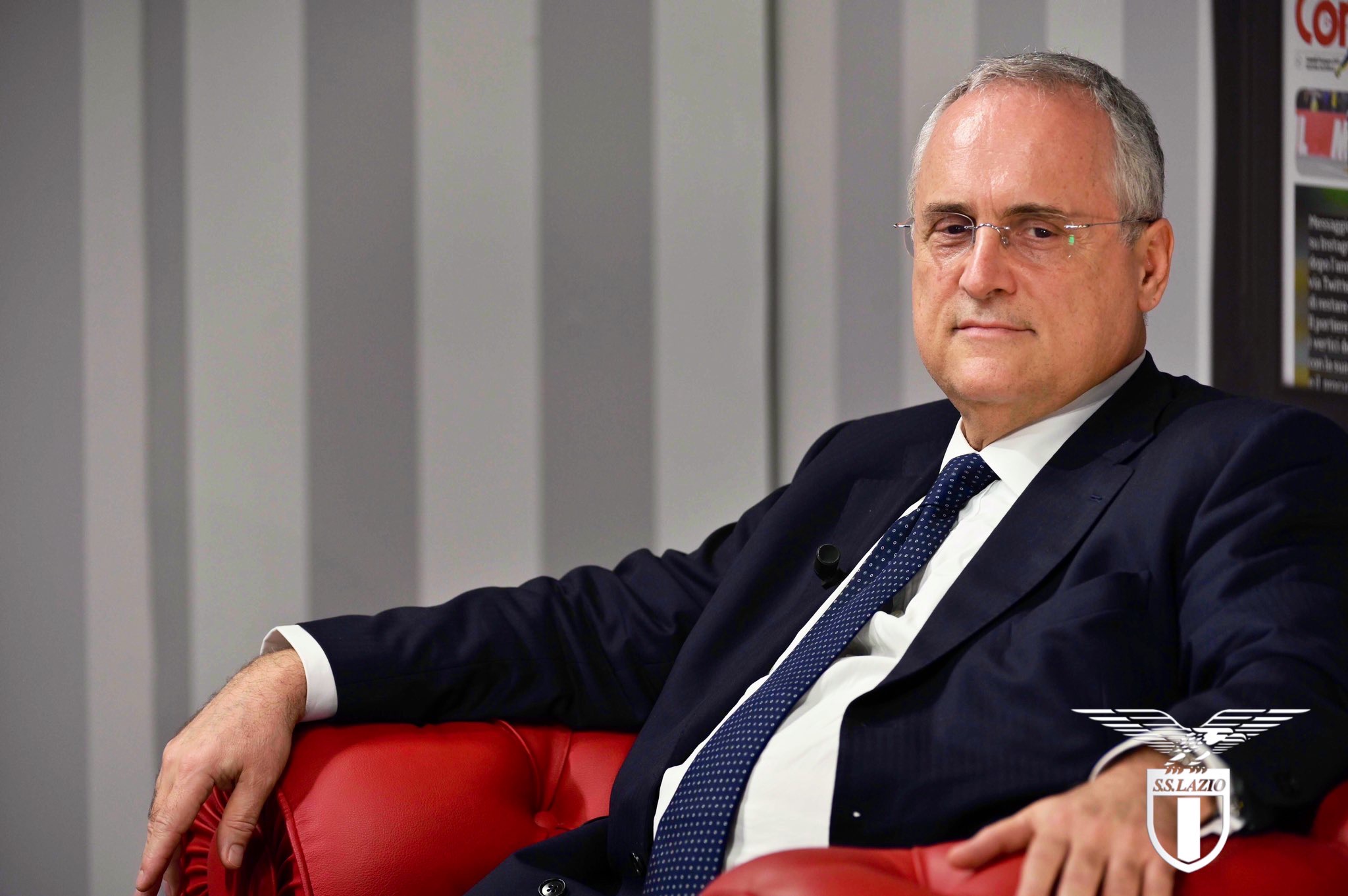 Lazio President Claudio Lotito