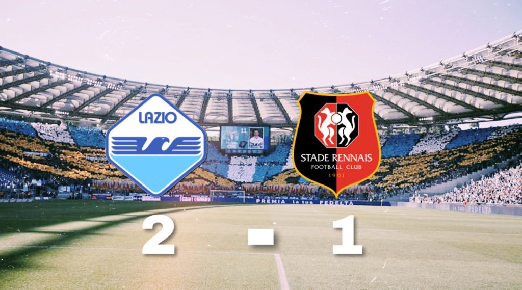 Lazio vs Rennes, Source- @MattyLewis11