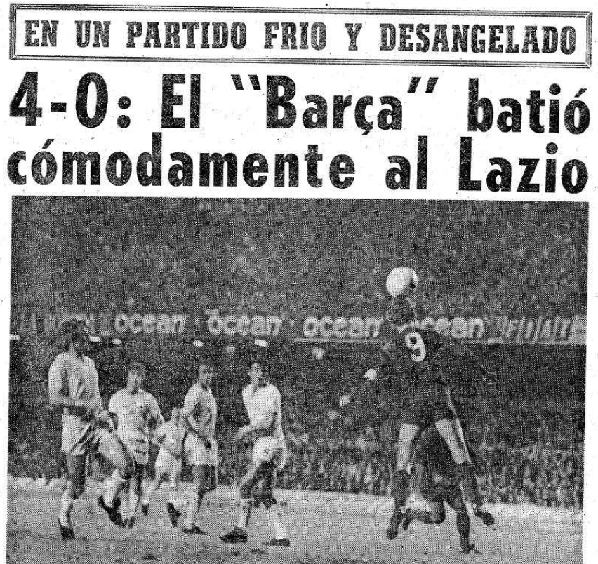 'El Mundo' 11 June 1975, Source- LazioWiki.Org