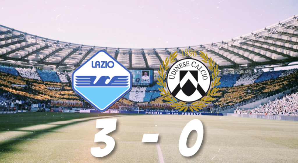 Lazio vs Udinese, Source- @MattyLewis11