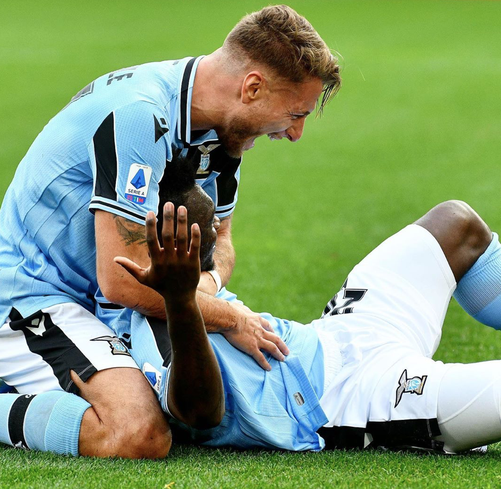 Ciro Immobile and Felipe Caicedo, Source- Official S.S.Lazio