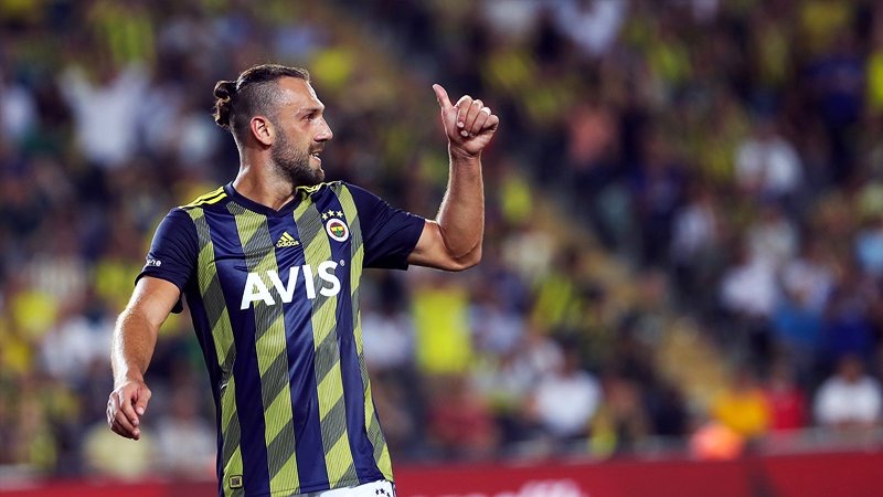 Vedat Muriqi Playing with Turkish Süper Lig Side Fenerbahçe S.K., Source- Getty Images