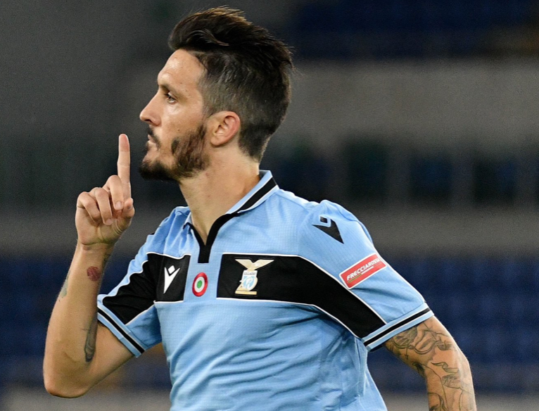 Luis Alberto Celebrating His Goal Against Fiorentina in the 2019/20 Serie A, Source- Official S.S. Lazio