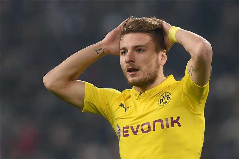 Ciro Immobile at Borussia Dortmund, Source- Getty Images