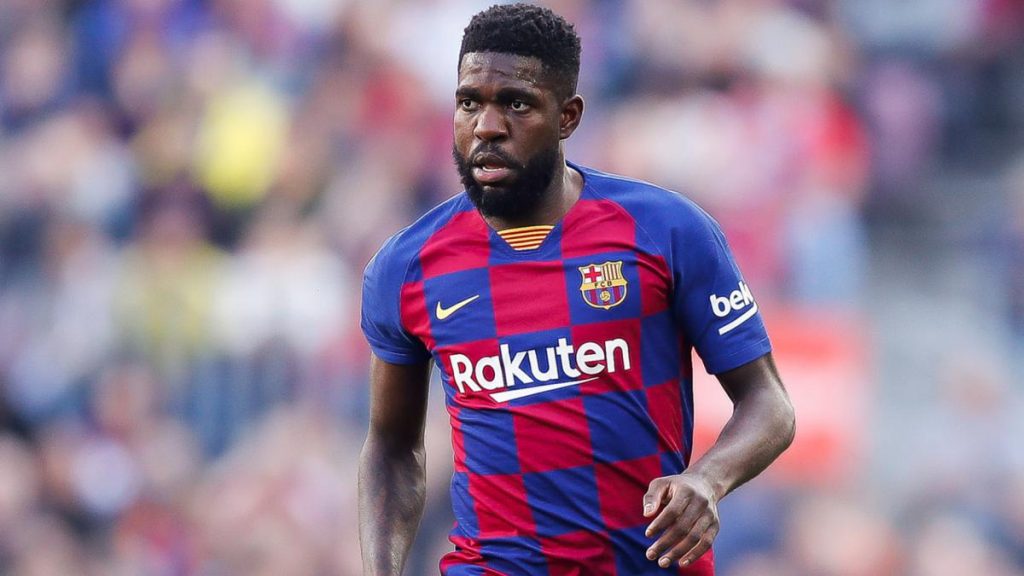 FC Barcelona's Samuel Umtiti, Source- Diario AS