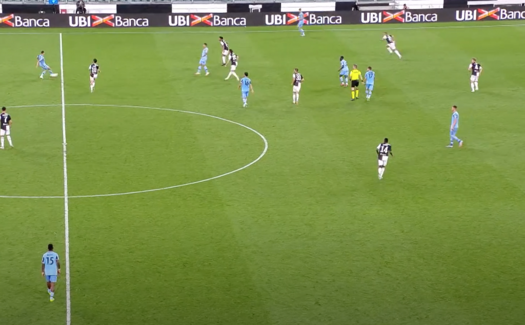 2019/20 Serie A, Matchday 34, Juventus vs Lazio: Luiz Felipe Pass to Francesco Acerbi