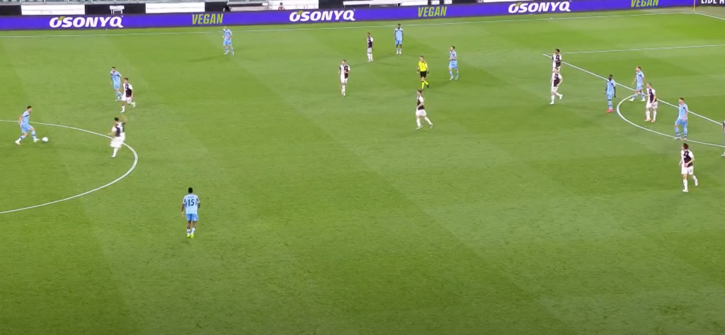 2019/20 Serie A, Matchday 34, Juventus vs Lazio: Luiz Felipe Receives a Pass From Danilo Cataldi