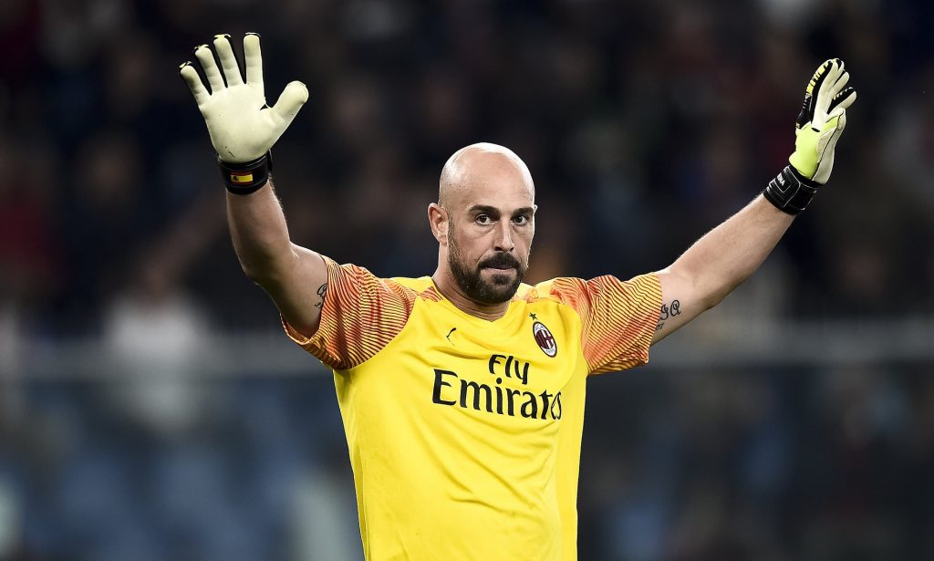 Pepe Reina / AC Milan, Source- Getty Images