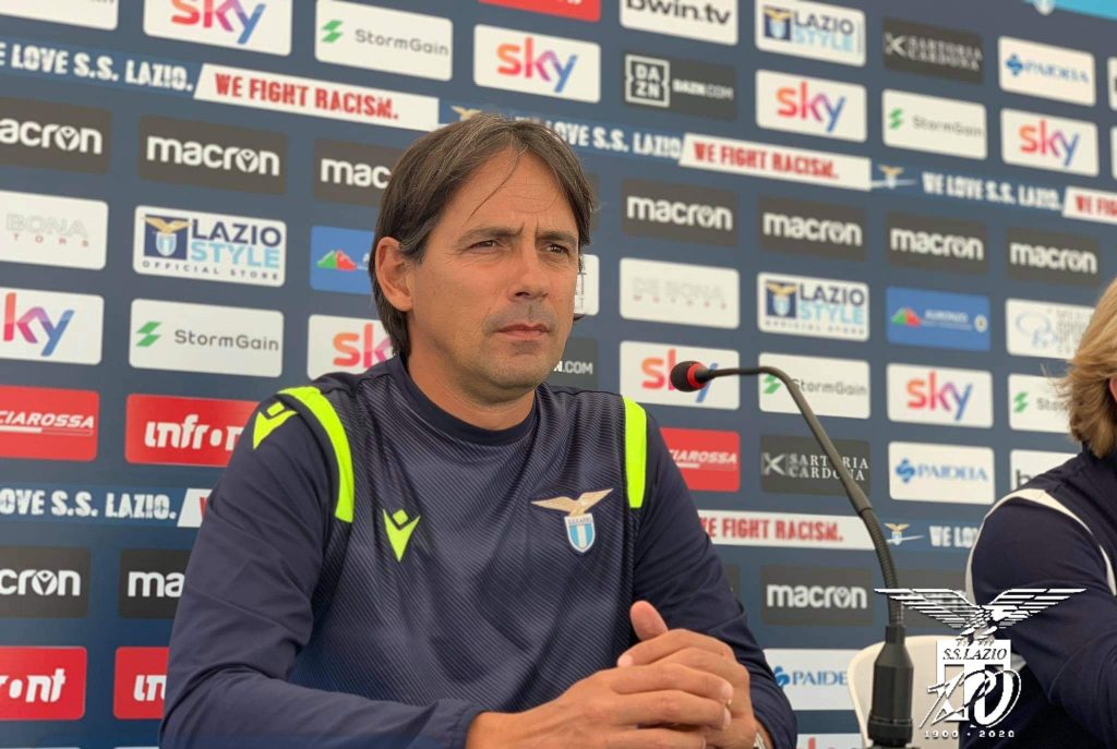 S.S. Lazio / Press Conference / Presser / Simone Inzaghi