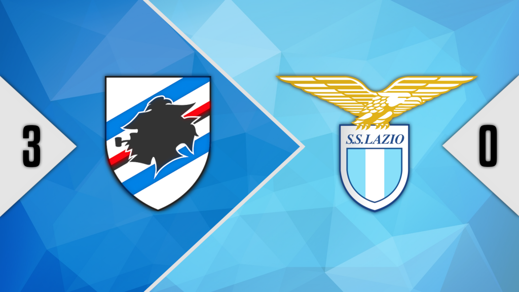 2020/21 Serie A, Sampdoria 3-0 Lazio