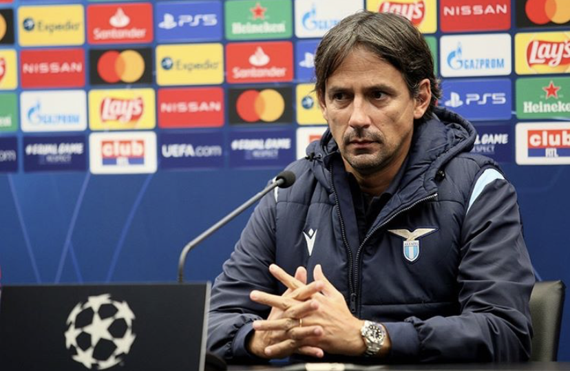 S.S. Lazio / Press Conference / Presser / Simone Inzaghi / UEFA Champions League