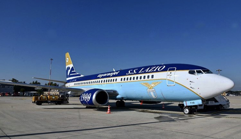 Lazio's Personalized Private Boeing 737-300