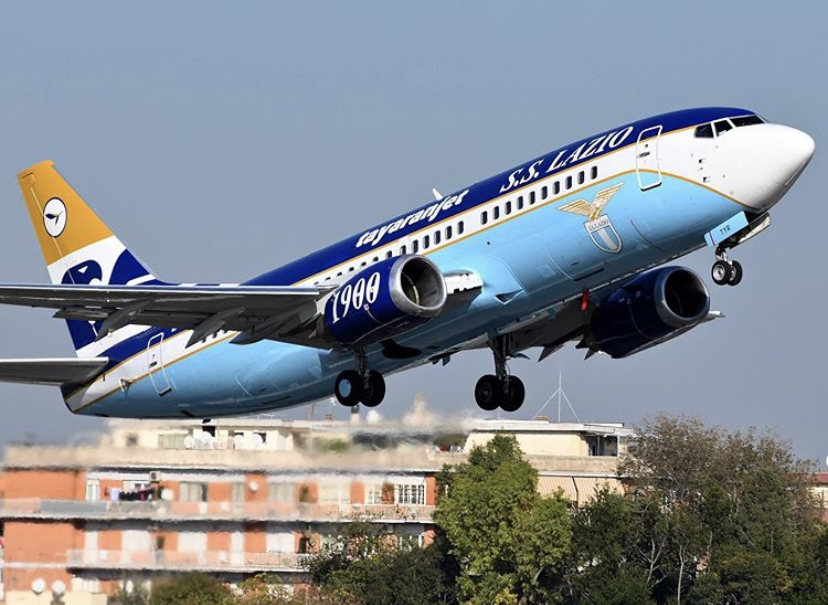 Lazio's Personalized Private Boeing 737-300