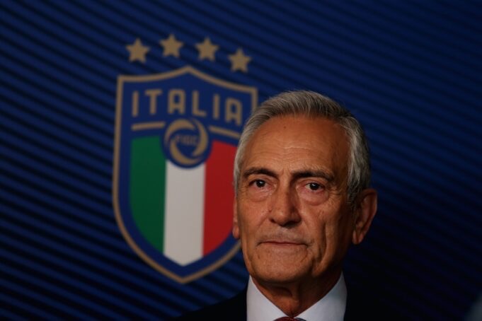 FIGC President Gabriele Gravina