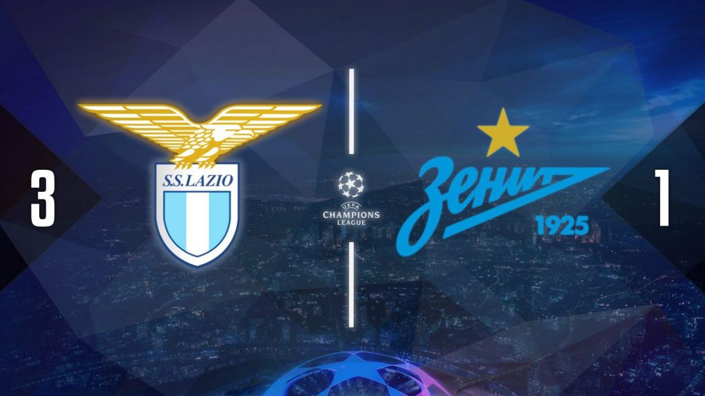 2020/21 UEFA Champions League, Lazio 3-1 Zenit