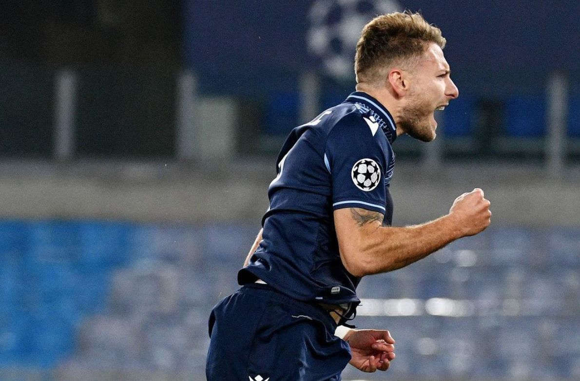 Ciro Immobile / S.S. Lazio vs Zenit / UEFA Champions League