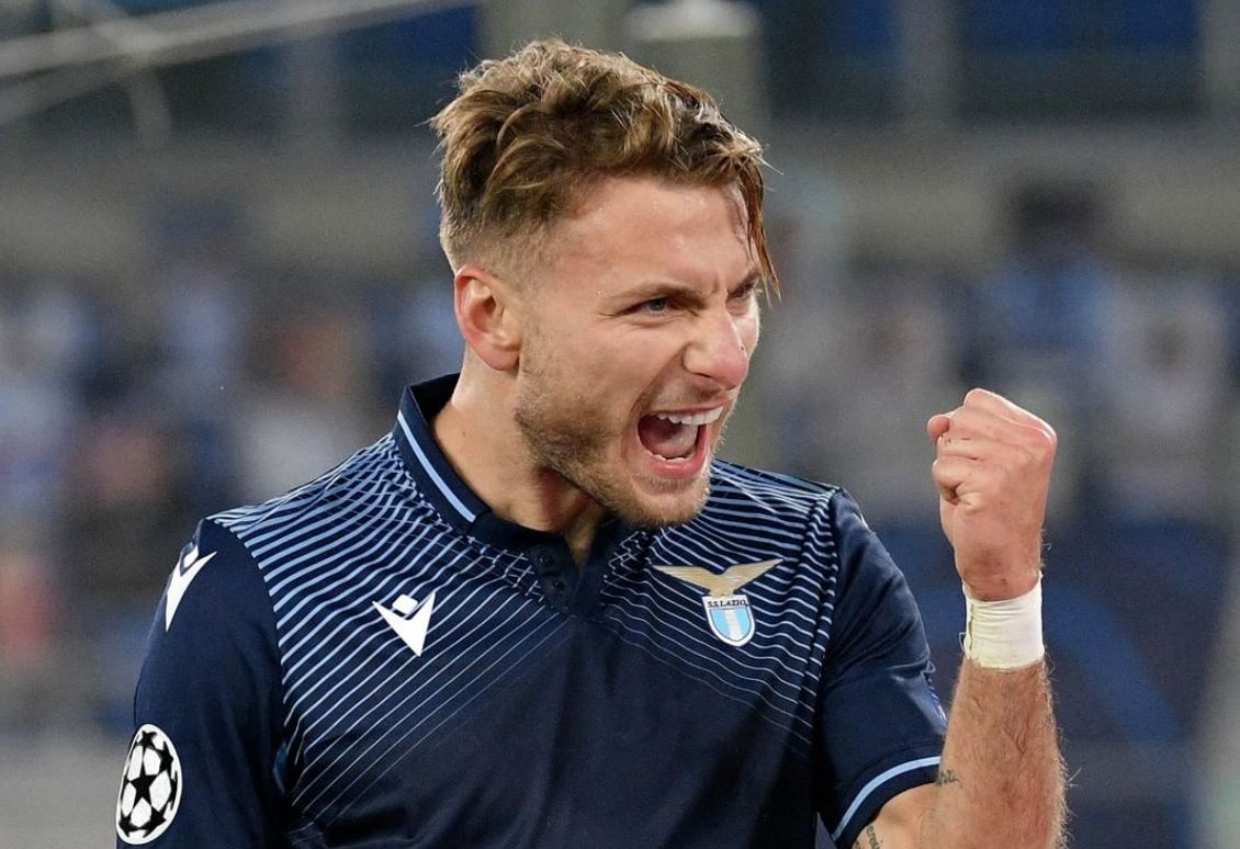 Ciro Immobile / S.S. Lazio vs Zenit / UEFA Champions League