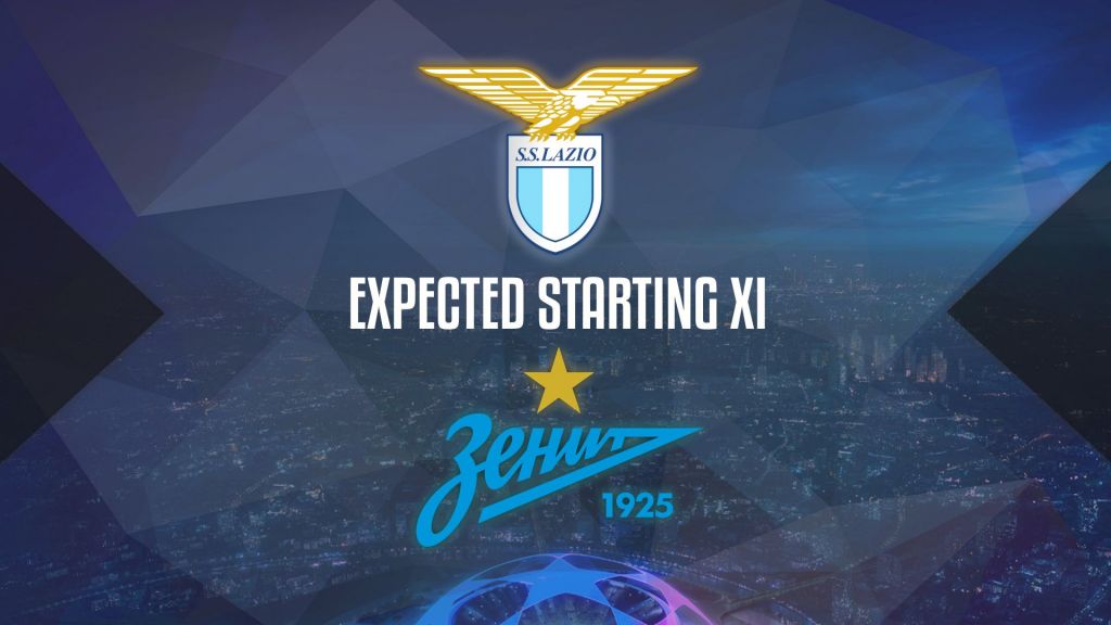 2020/21 UEFA Champions League, Lazio vs Zenit: Expected Starting Lineups